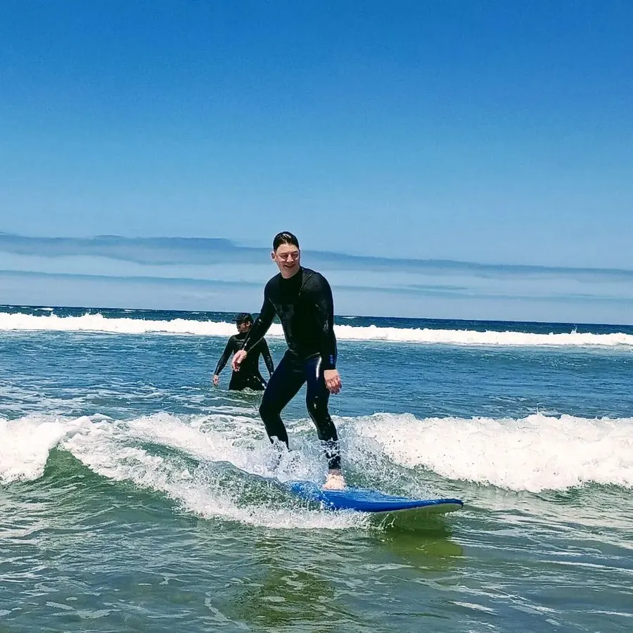 Private 1-on-1 surf lesson at Avila Beach